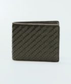 Mens Bifold Woven Wallet