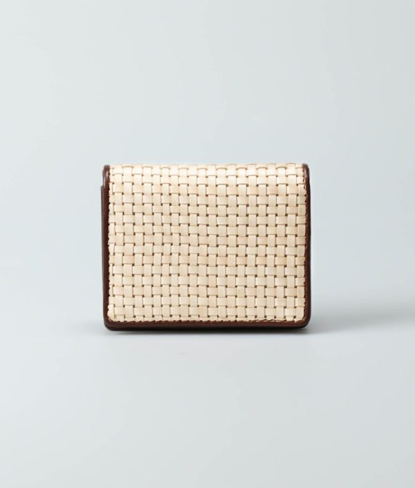 Women's Woven Leather Purse